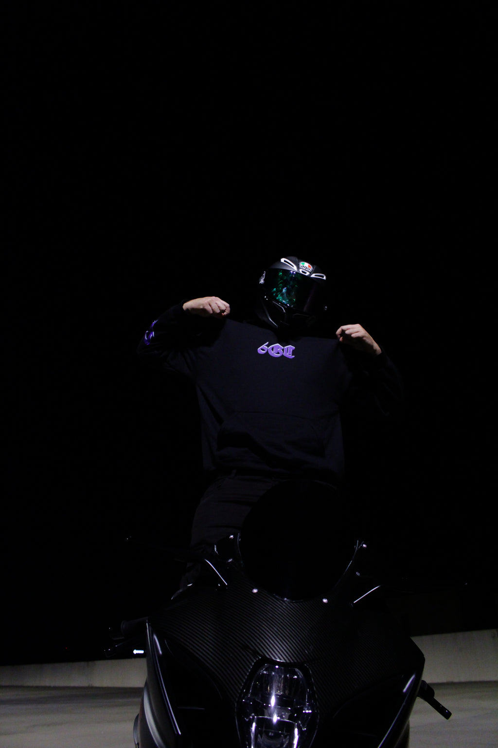 Glitched Guardian angel hoodie