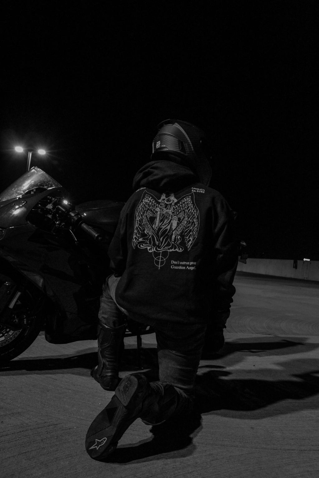 Guardian angel hoodie
