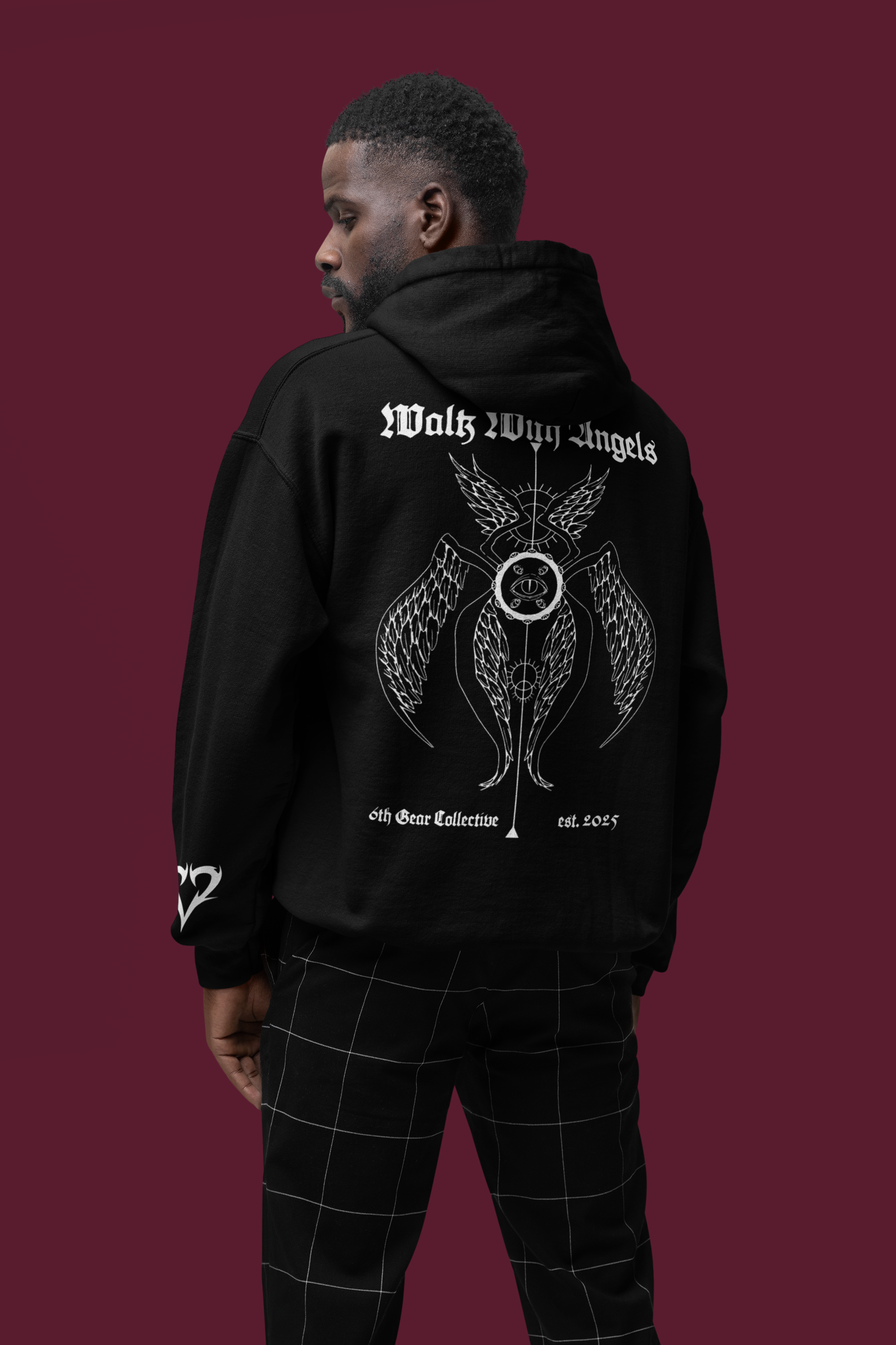 Walk With Angels hoodie