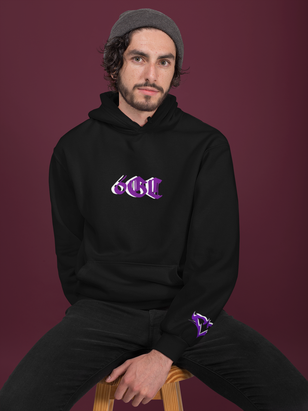 Glitched Guardian angel hoodie